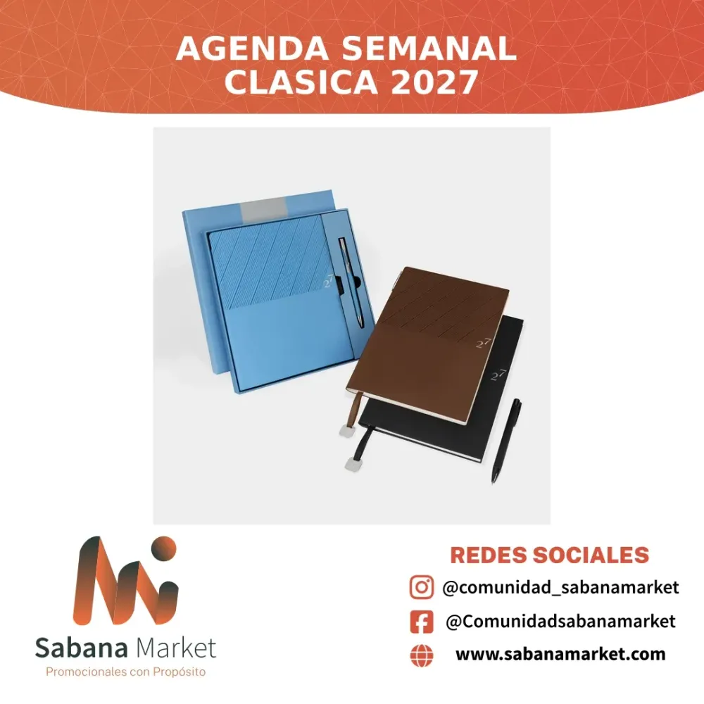 AGENDA SEMANAL CLASICA 2027