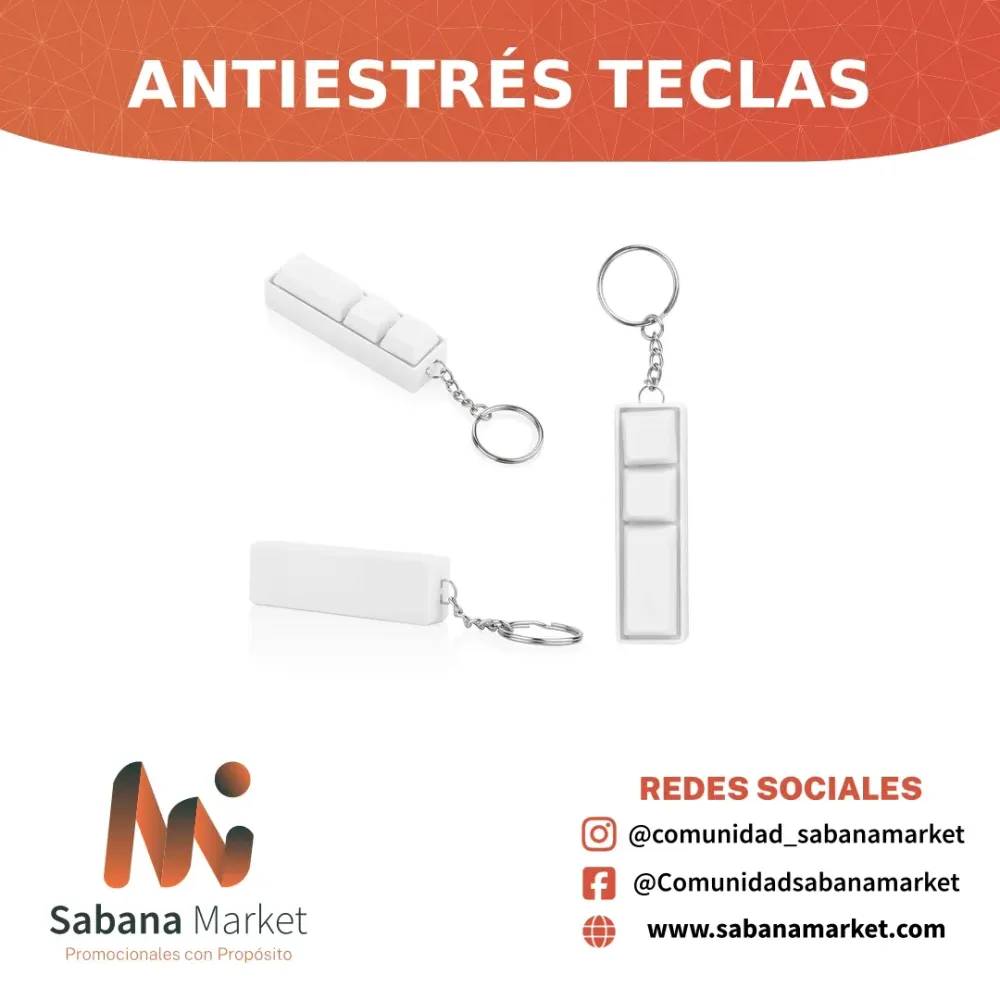 ANTIESTRÉS TECLAS