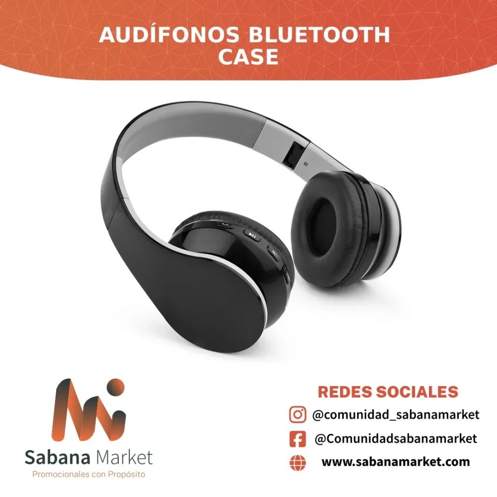 AUDÍFONOS BLUETOOTH CASE