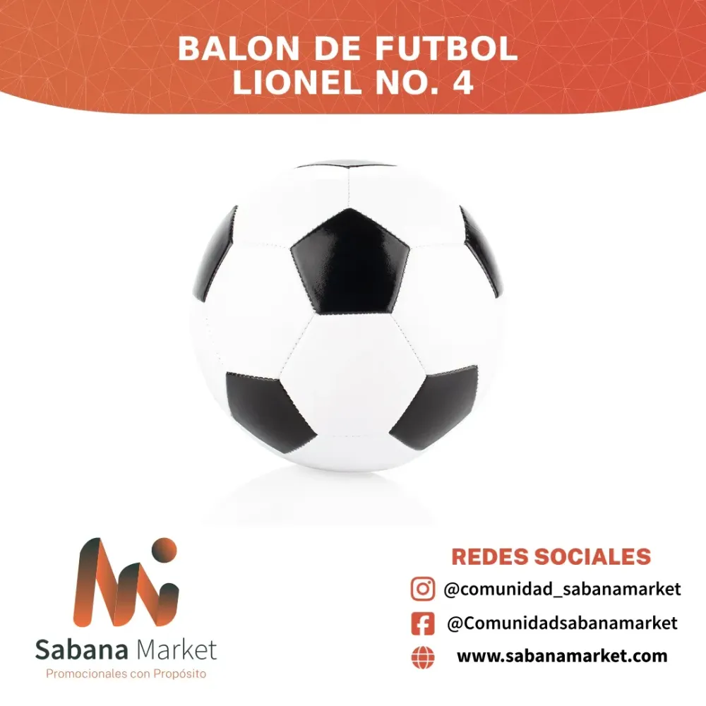 BALON DE FUTBOL LIONEL NO. 4