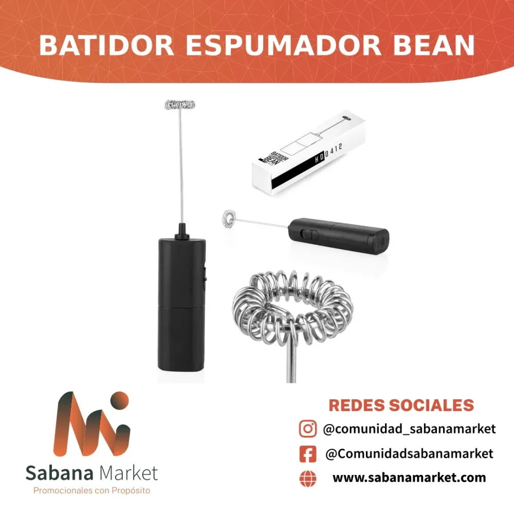 BATIDOR ESPUMADOR BEAN