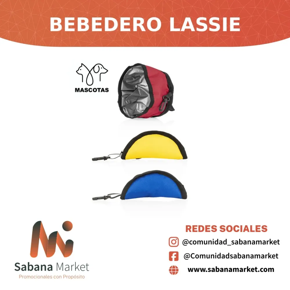 BEBEDERO PARA MASCOTAS LASSIE