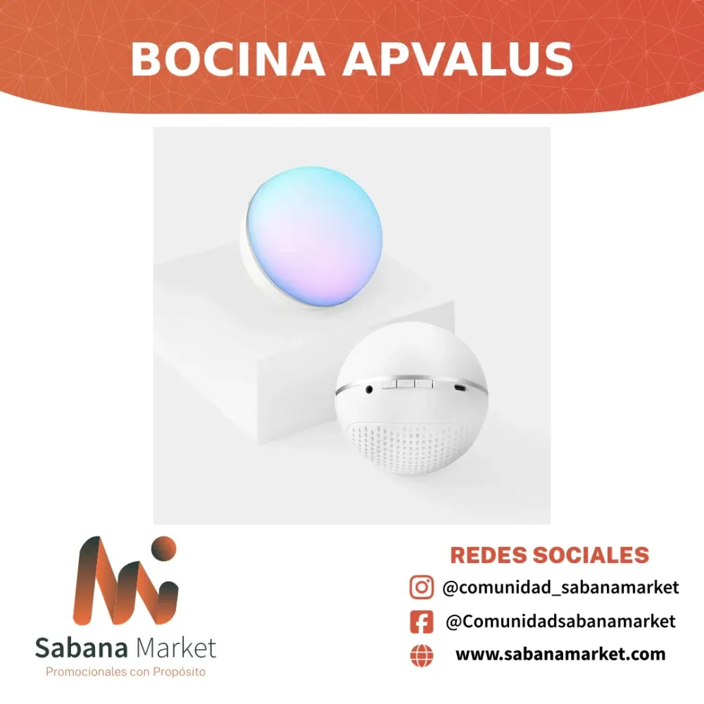 BOCINA APVALUS