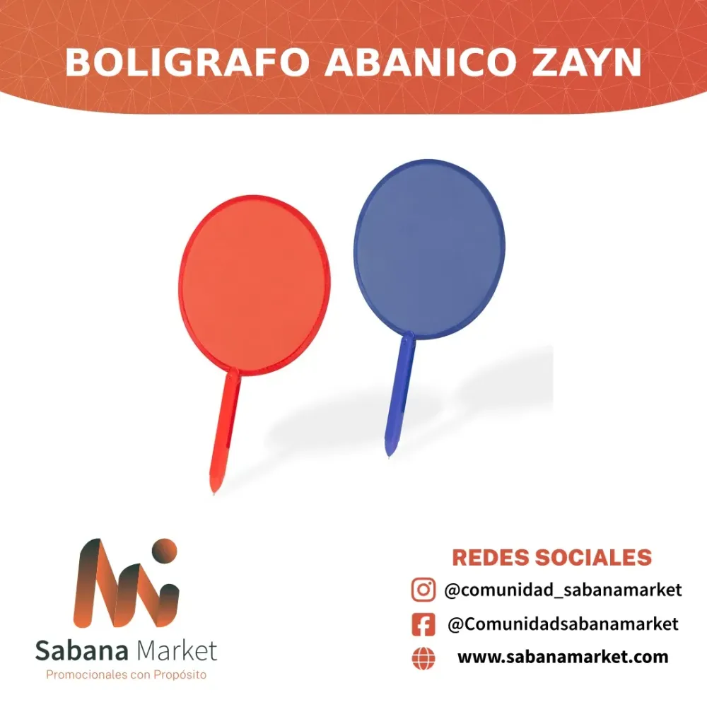 BOLIGRAFO ABANICO ZAYN