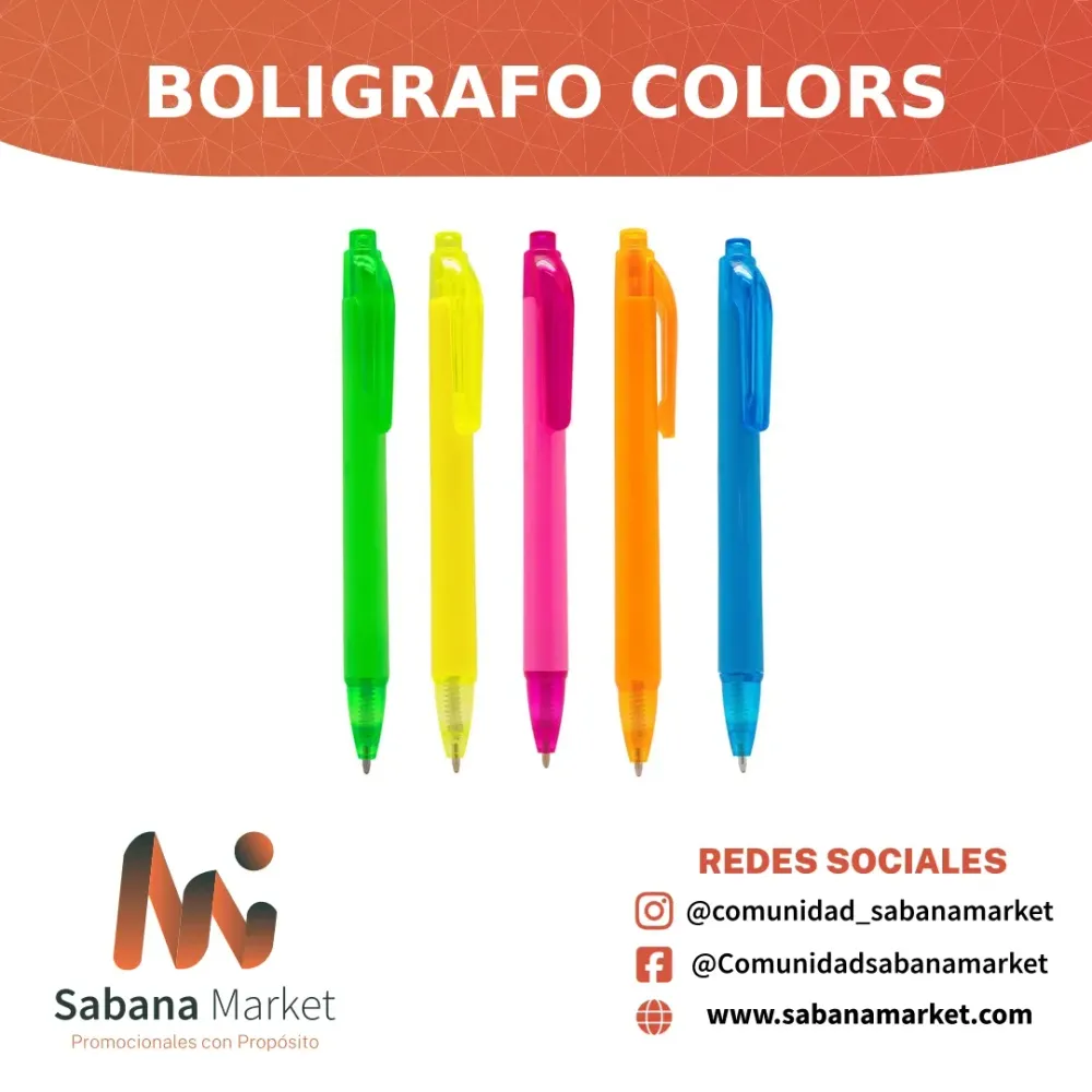 BOLIGRAFO COLORS