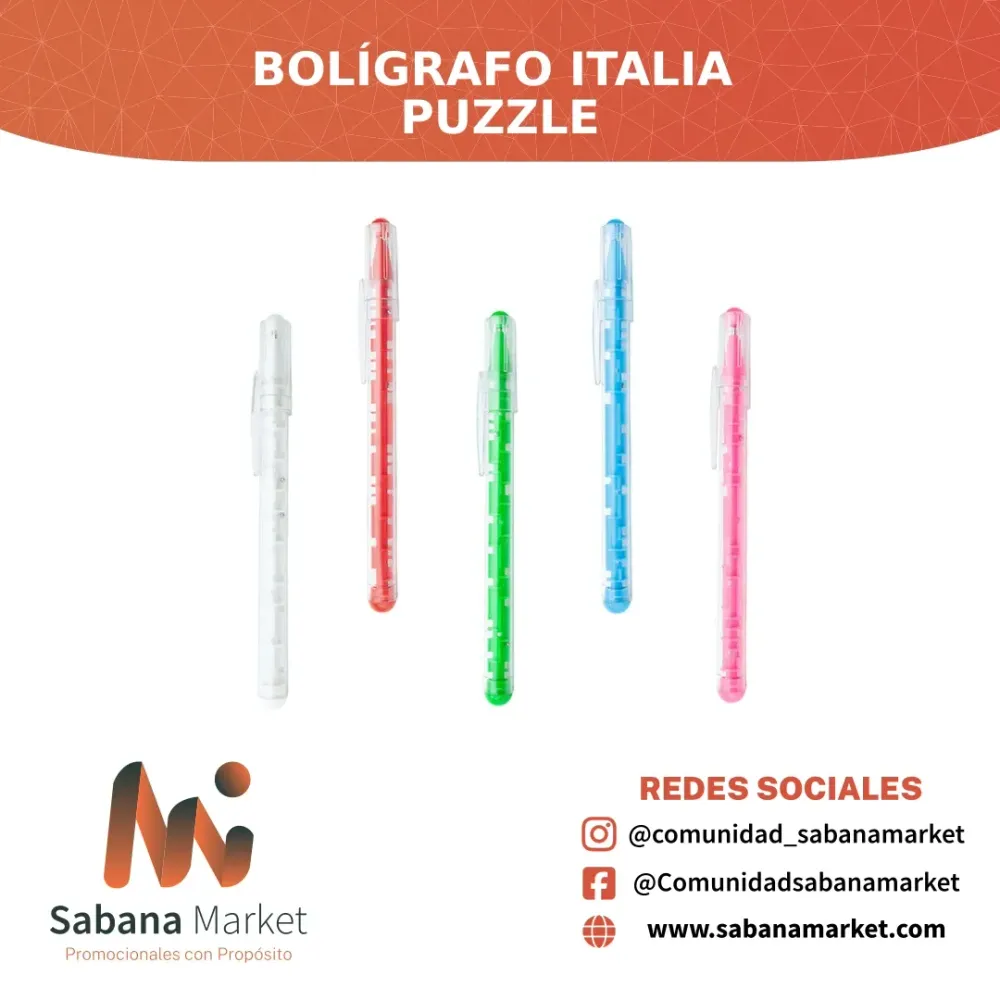 BOLÍGRAFO ITALIA PUZZLE