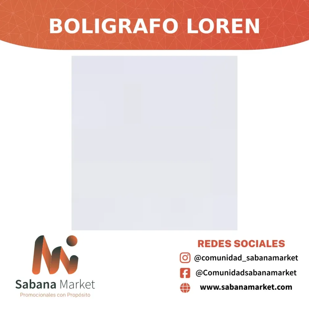 BOLIGRAFO LOREN