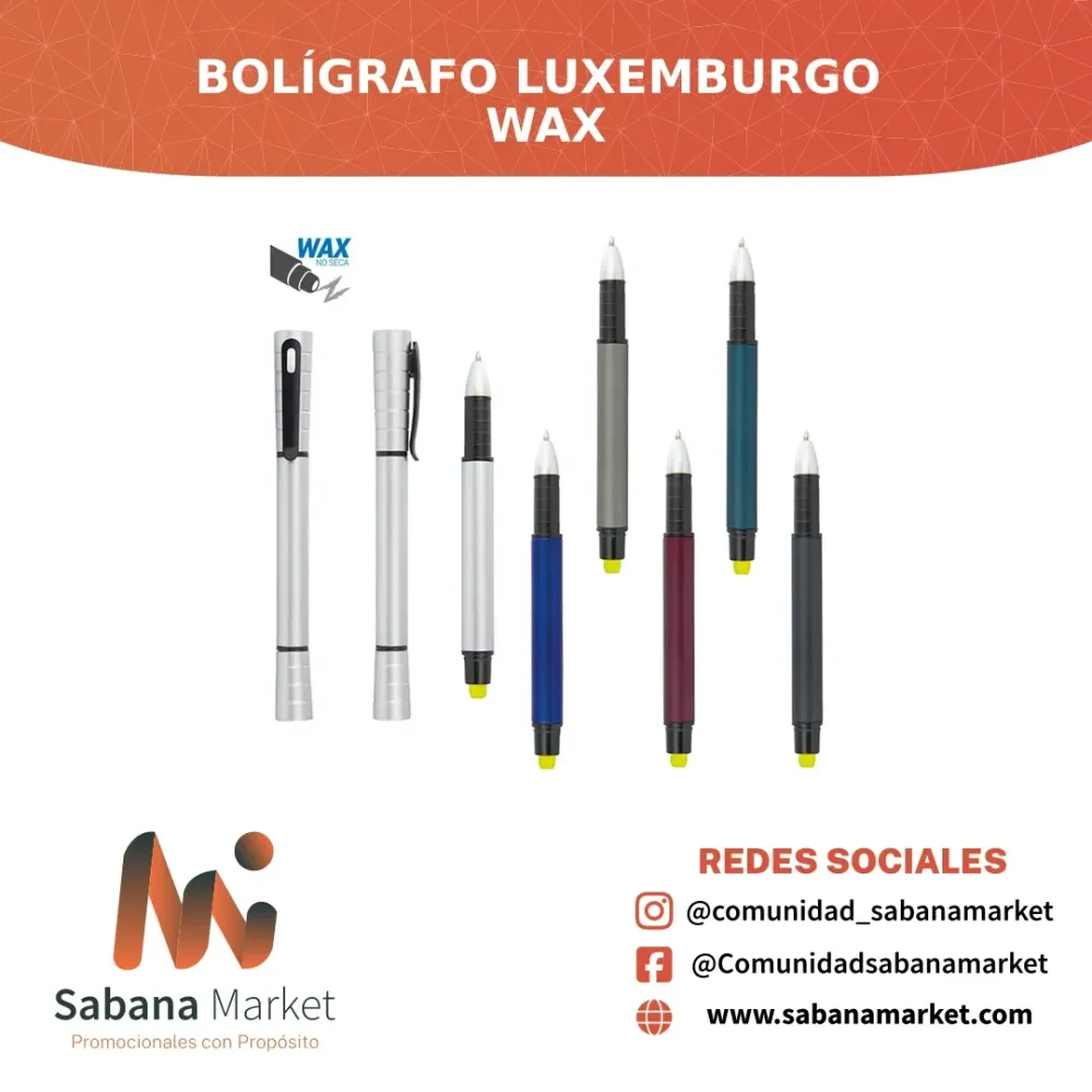 BOLÍGRAFO LUXEMBURGO WAX