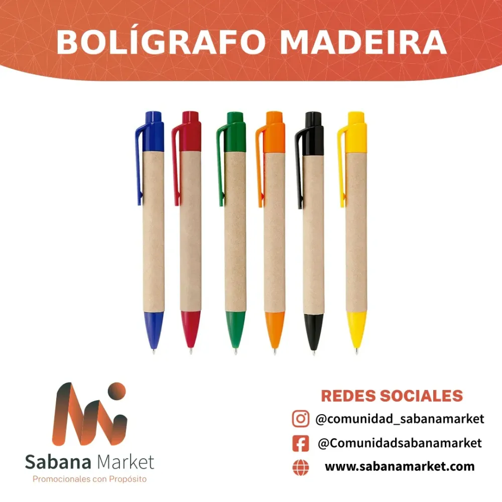 BOLÍGRAFO MADEIRA