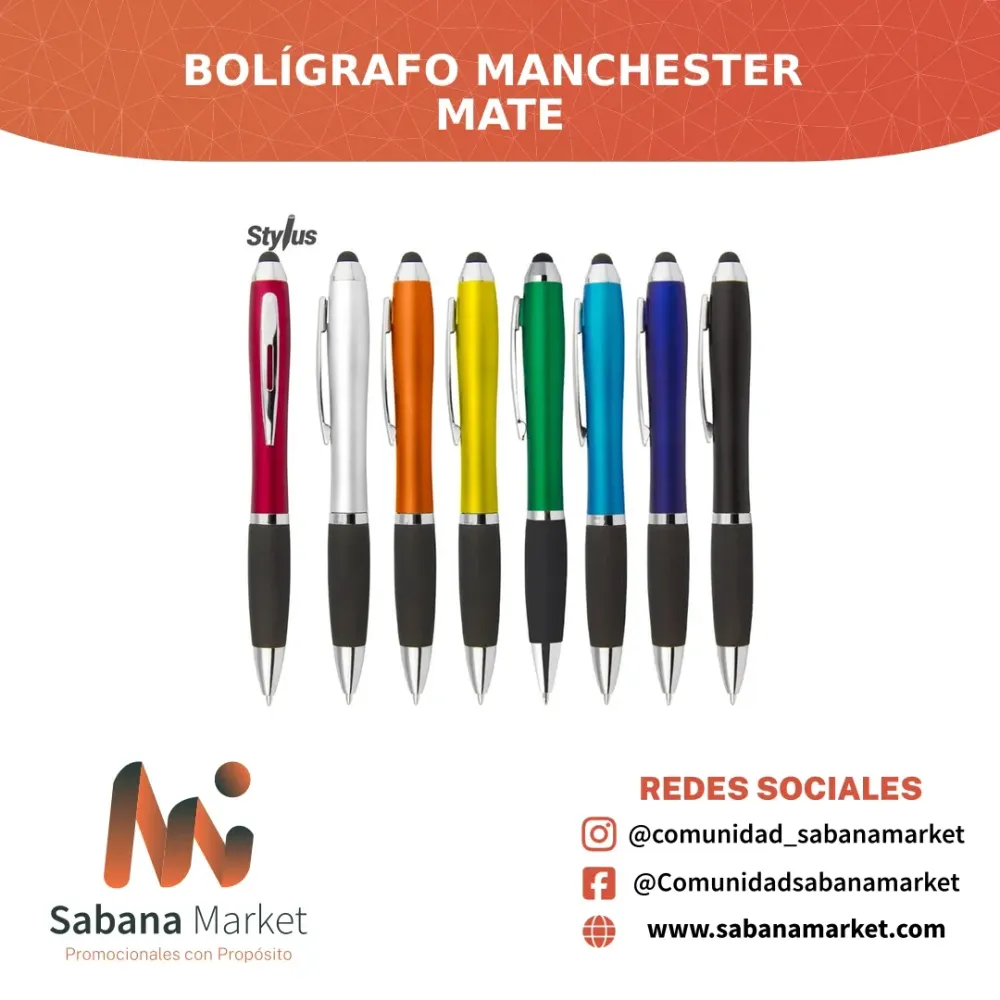 BOLÍGRAFO MANCHESTER STYLUS MATE