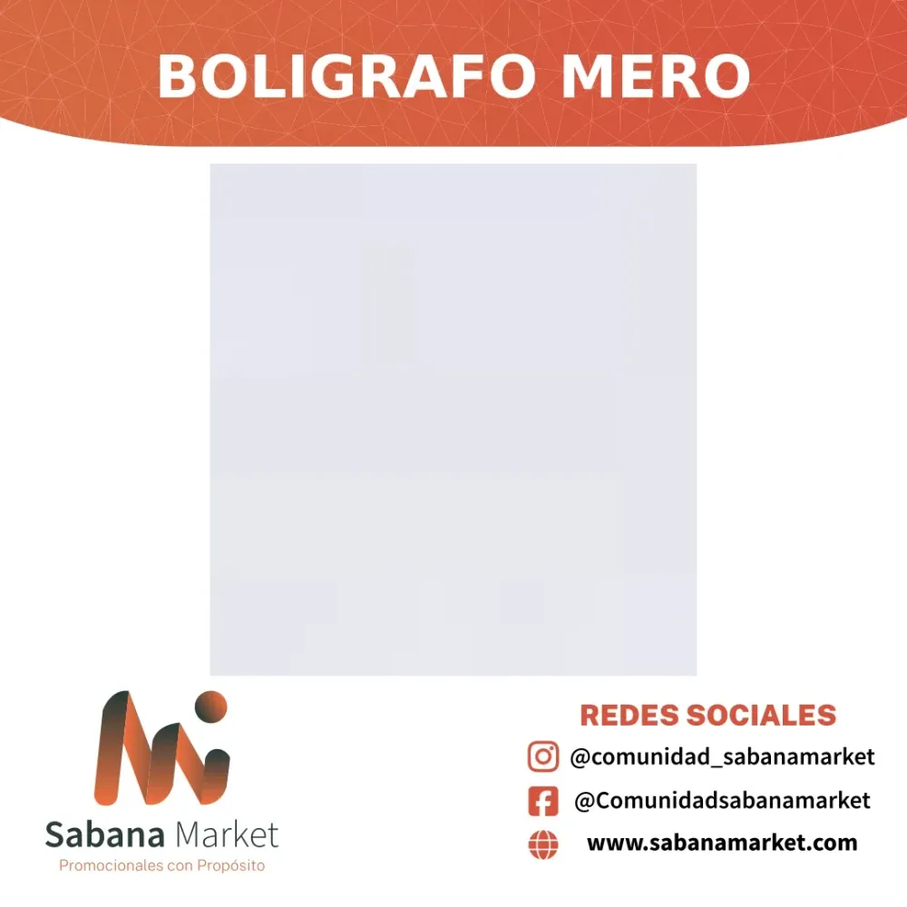 BOLIGRAFO MERO
