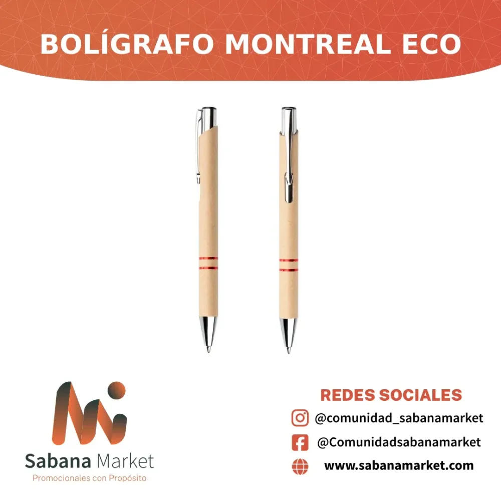 BOLÍGRAFO MONTREAL ECO