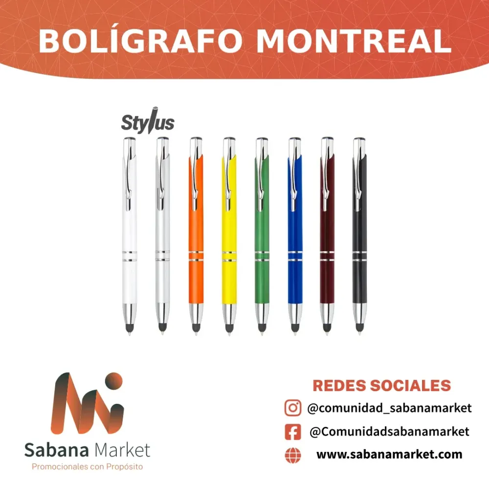 BOLÍGRAFO MONTREAL STYLUS