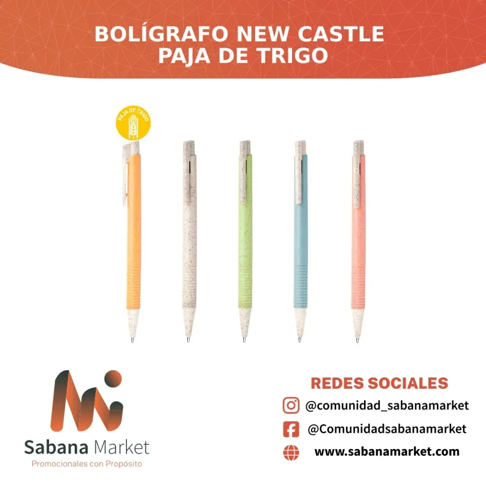 BOLÍGRAFO NEW CASTLE PAJA DE TRIGO
