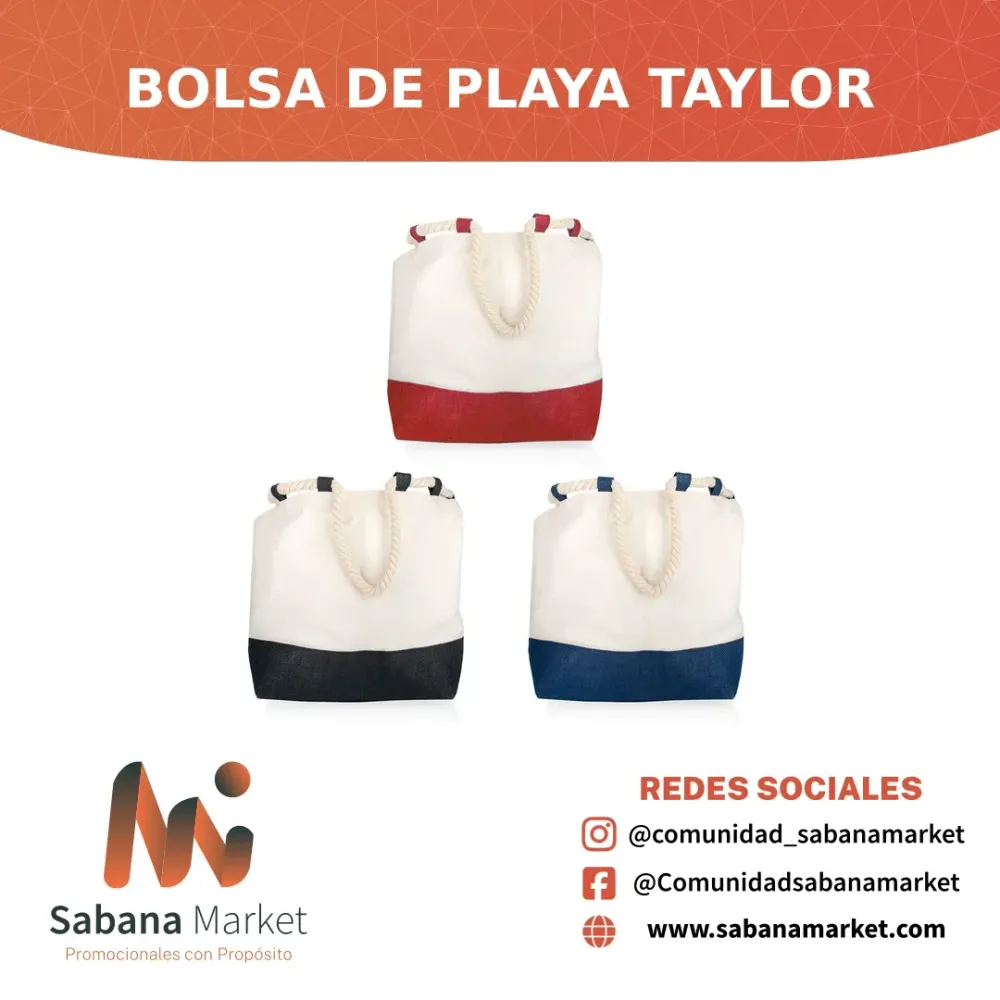BOLSA DE PLAYA TAYLOR