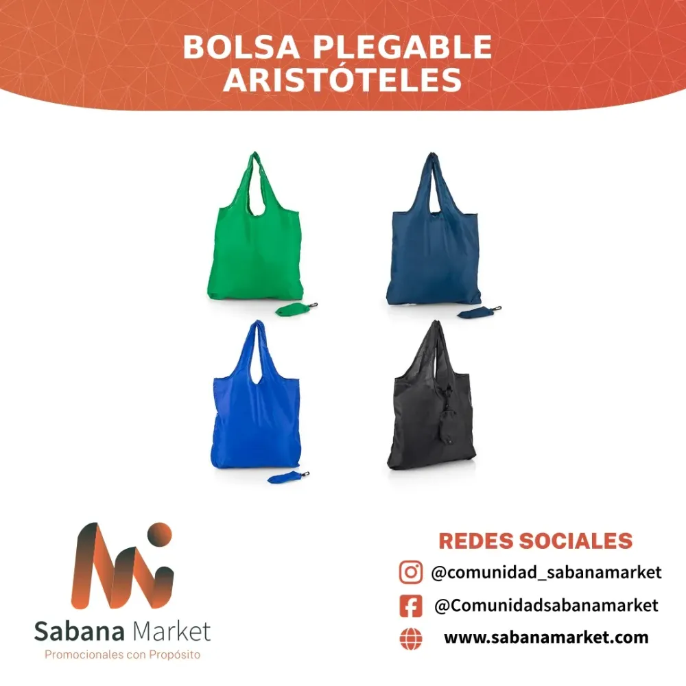 BOLSA PLEGABLE ARISTÓTELES