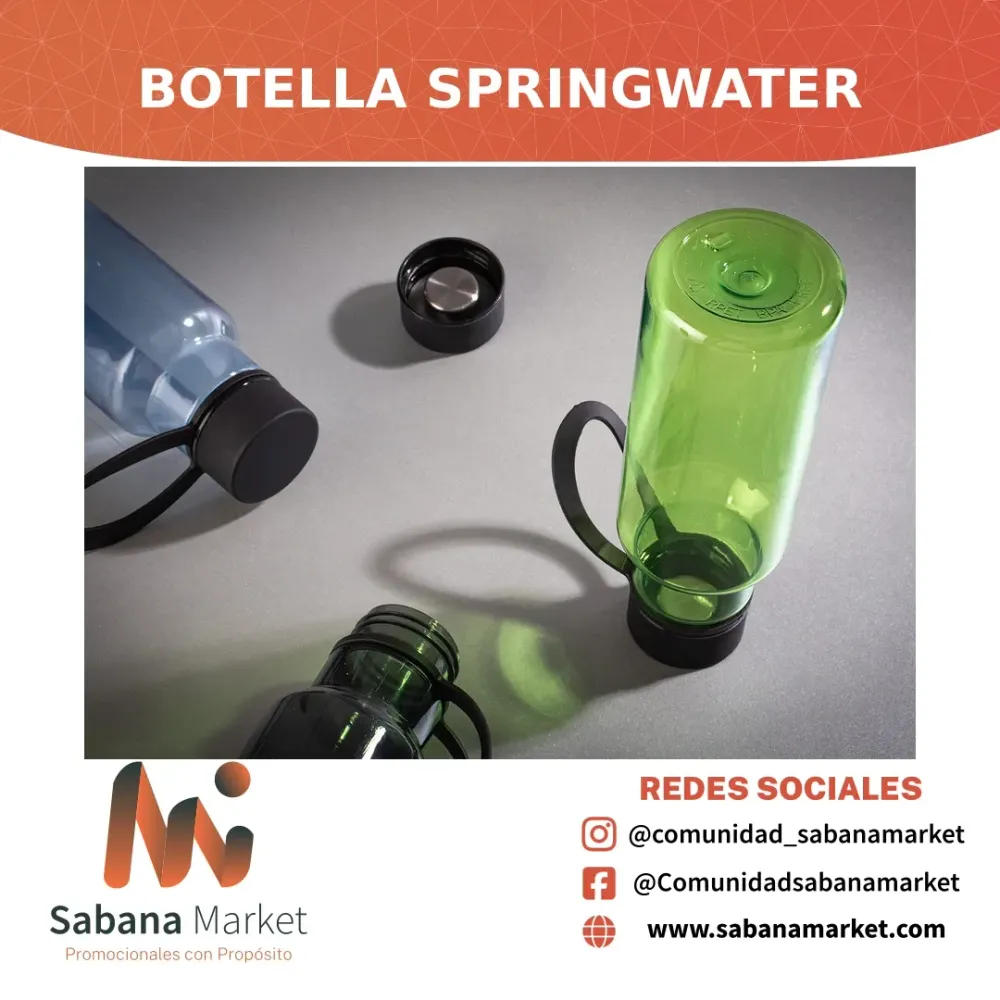 BOTELLA DEPORTIVA SPRINGWATER 400 ML / 13 OZ