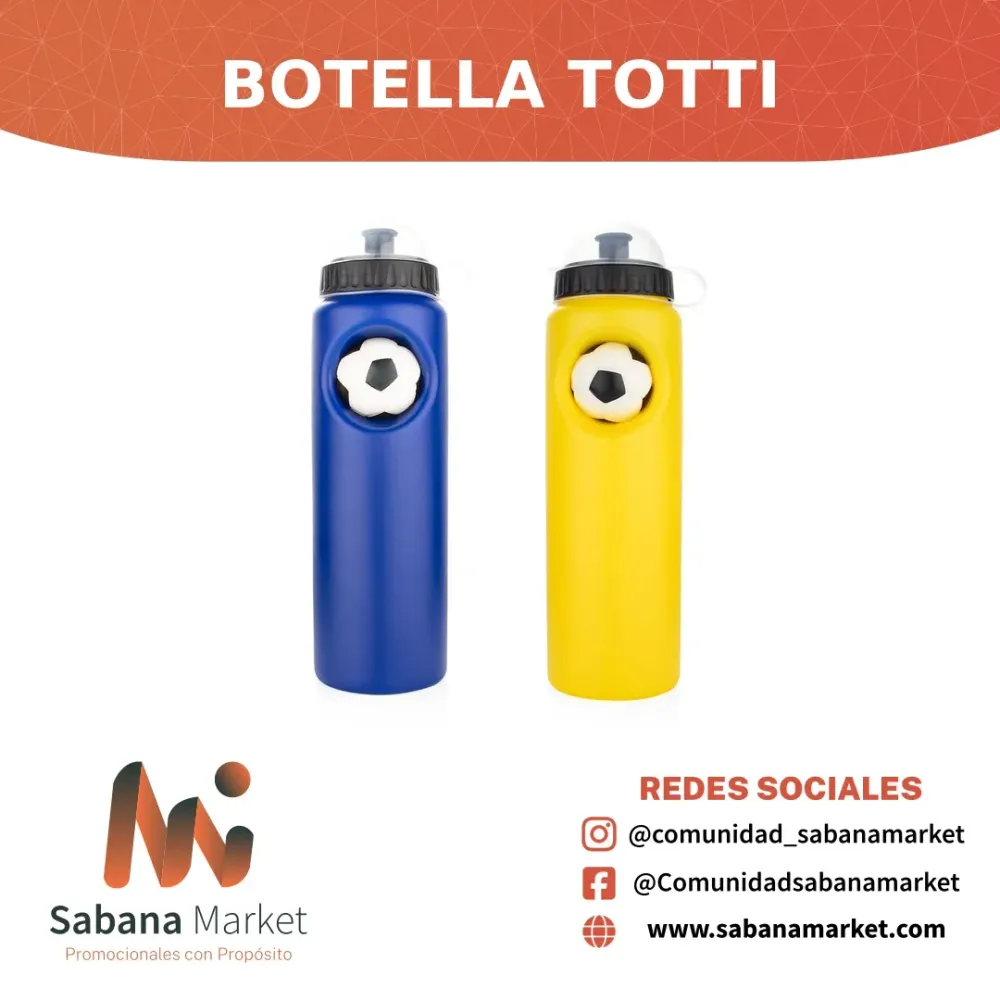 BOTELLA DEPORTIVA TOTTI 800 ML / 27 OZ