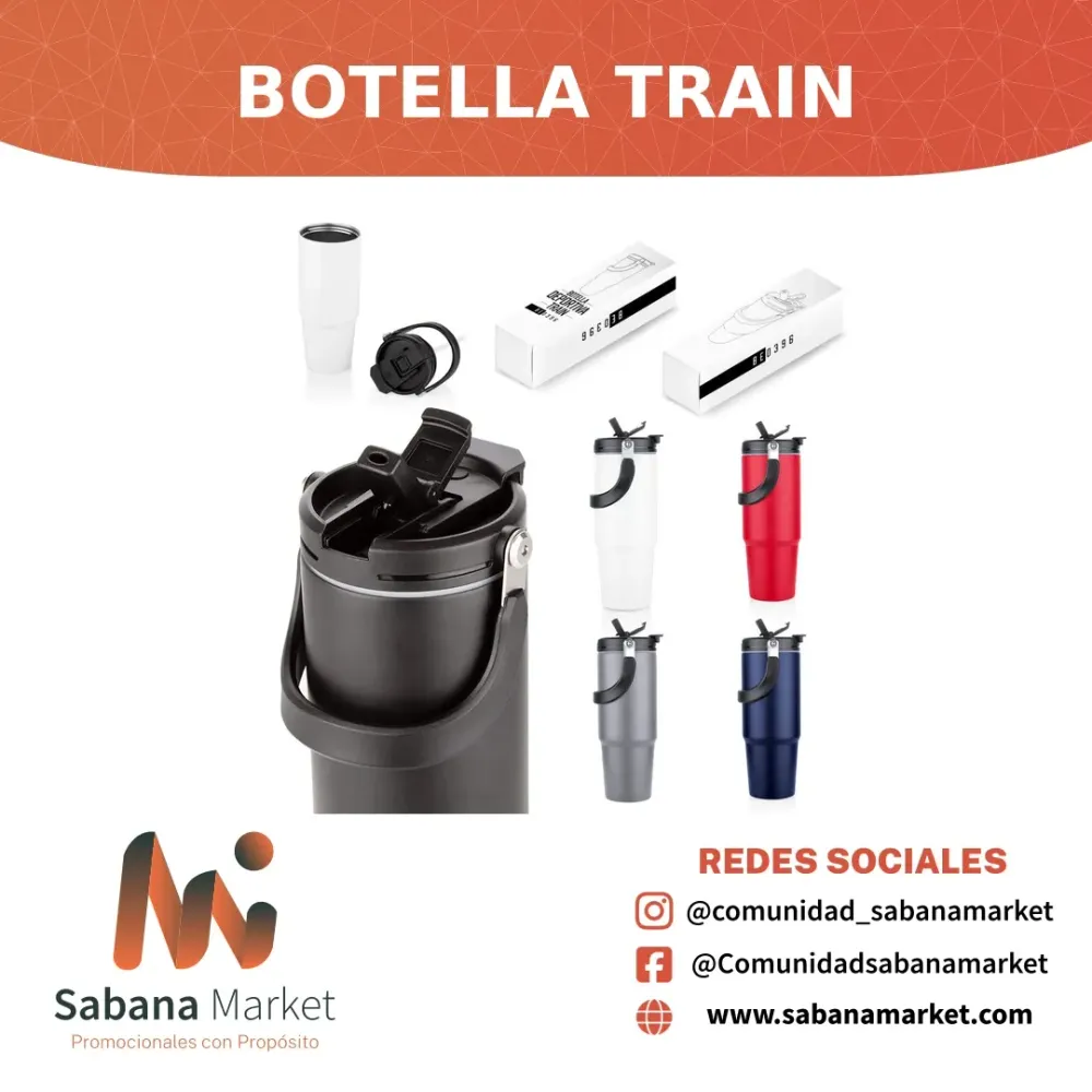 BOTELLA DEPORTIVA TRAIN 1000 ML / 34 OZ