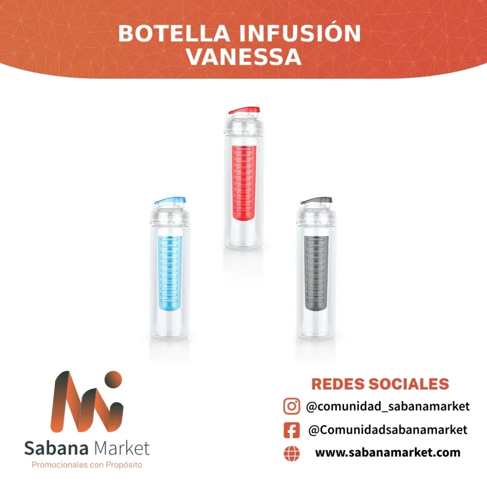 BOTELLA INFUSIÓN VANESSA 750 ML / 25 OZ