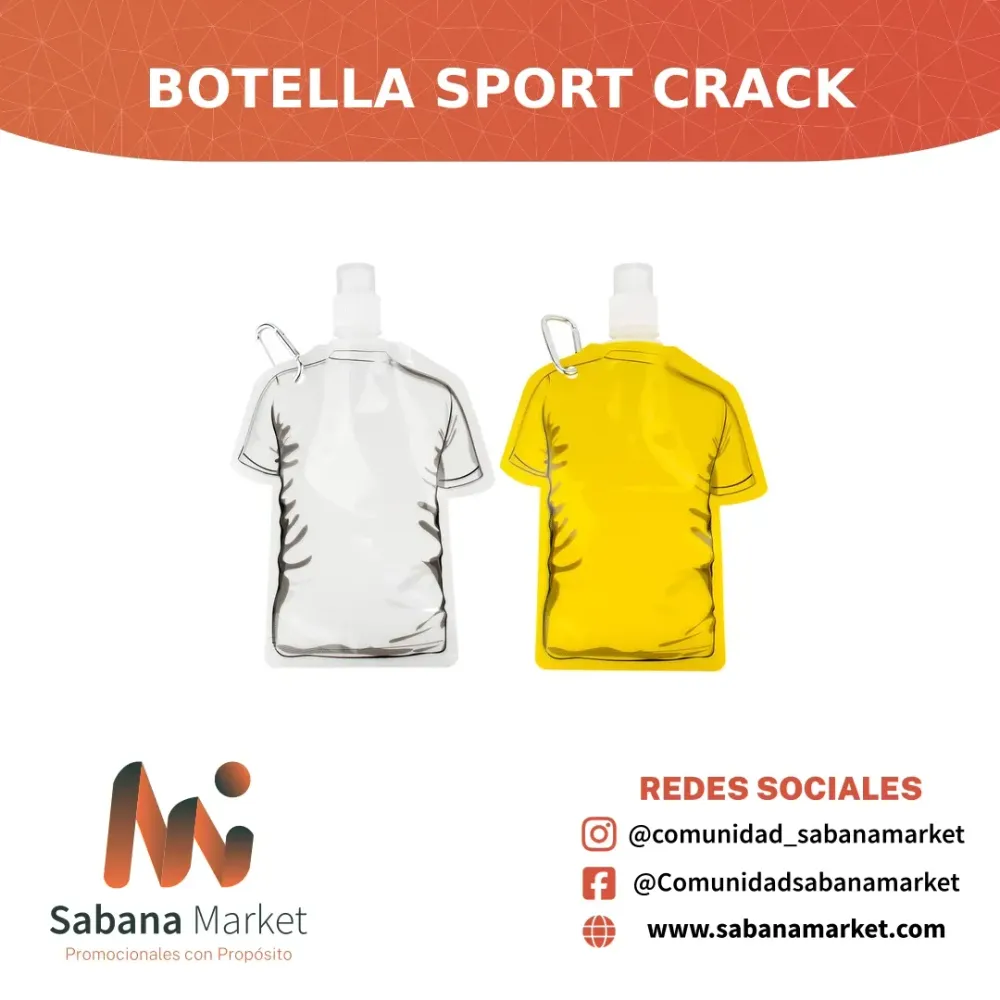 BOTELLA SPORT CRACK 480 ML / 16 OZ