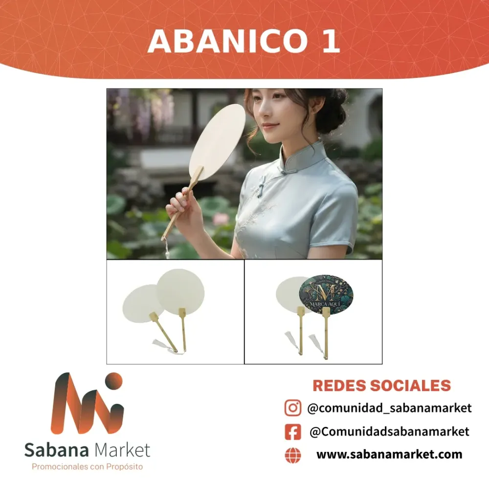 Abanico Bambu 1