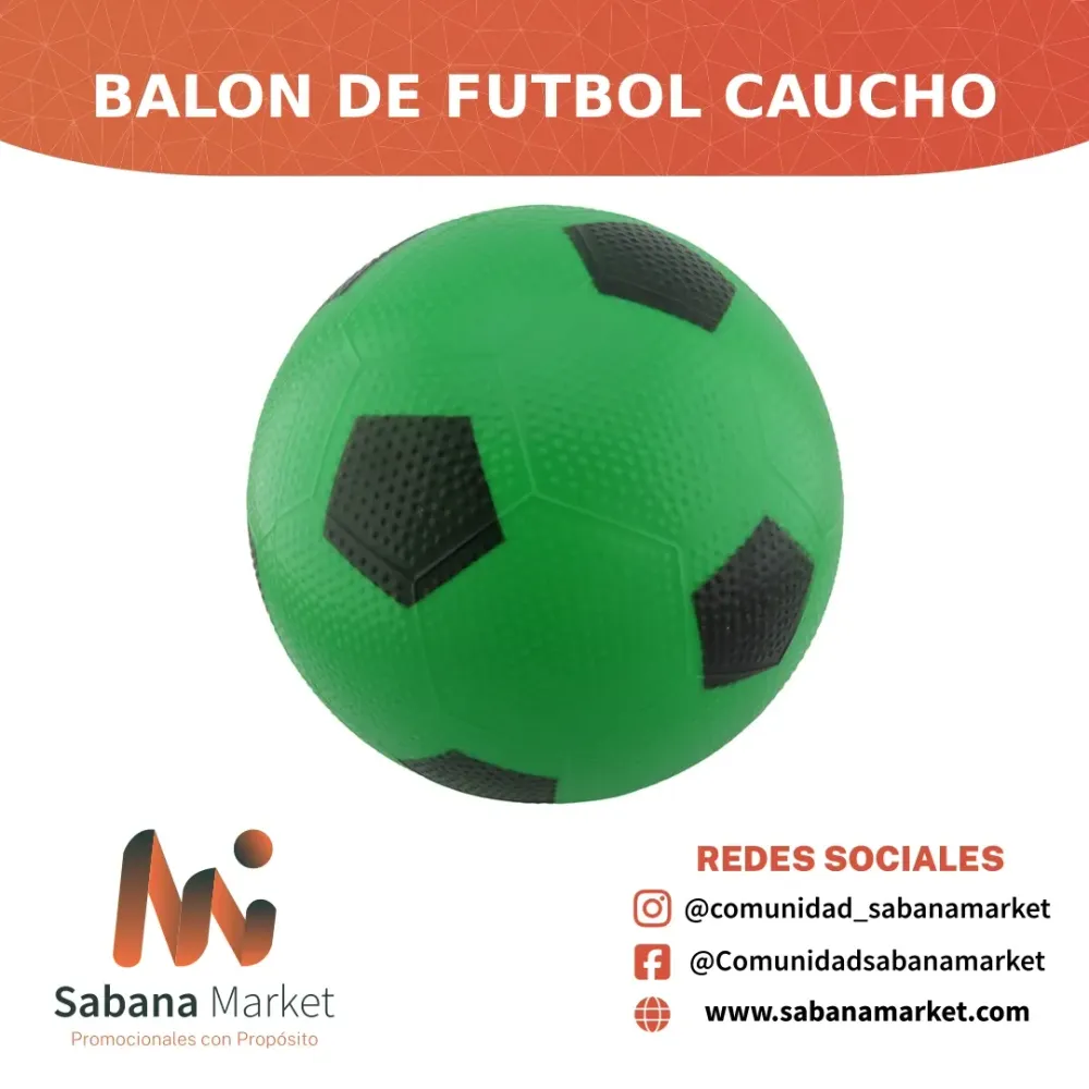 Balon de Futbol Caucho