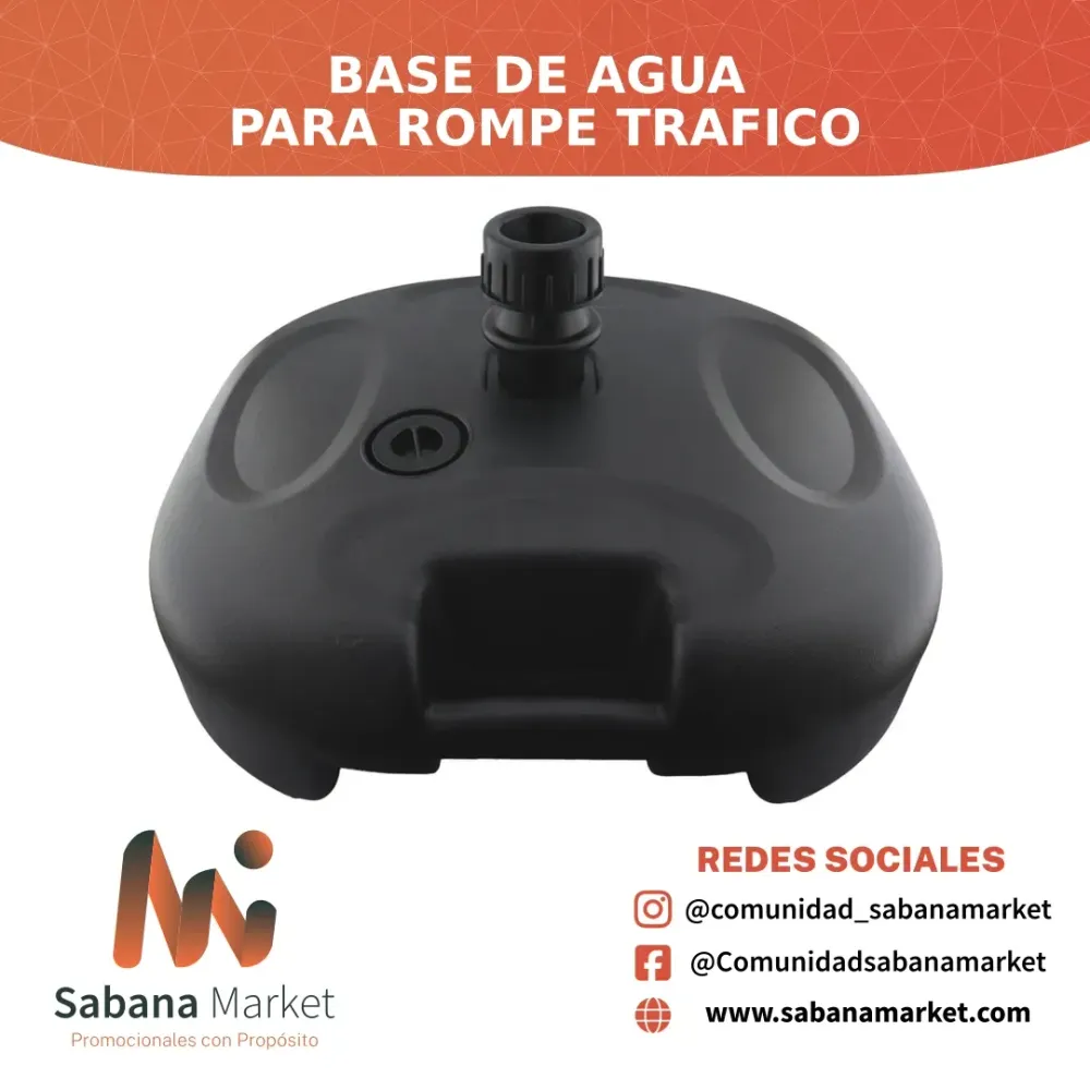 Base de Agua para Rompe Trafico