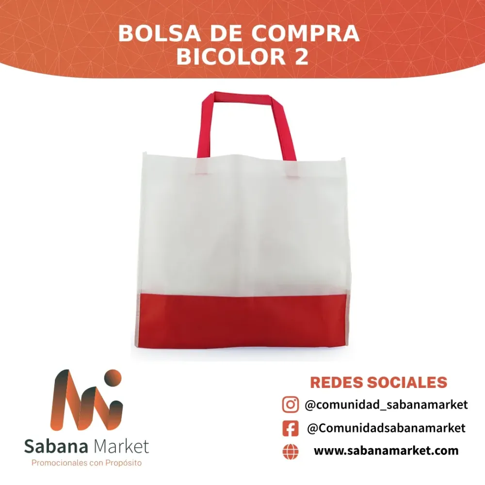 Bolsa de Compra Bicolor 2