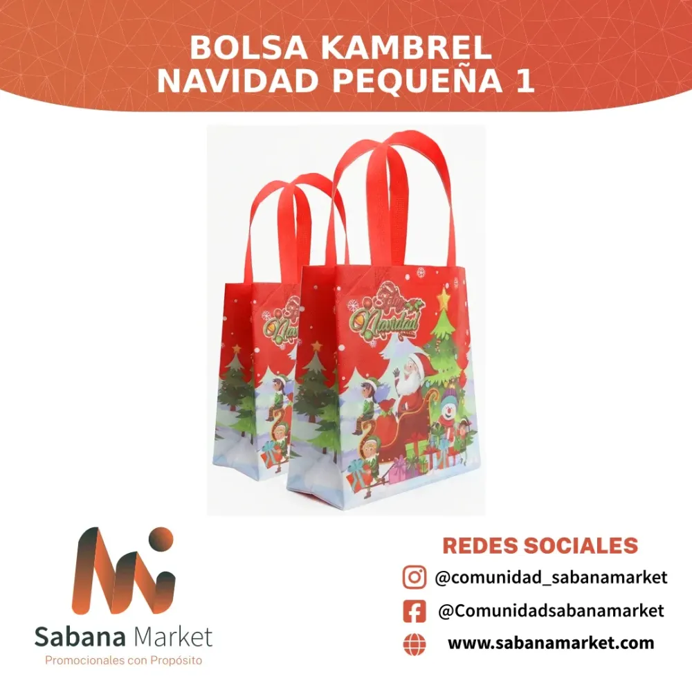 Bolsa Kambrel Navidad Pequeña 1