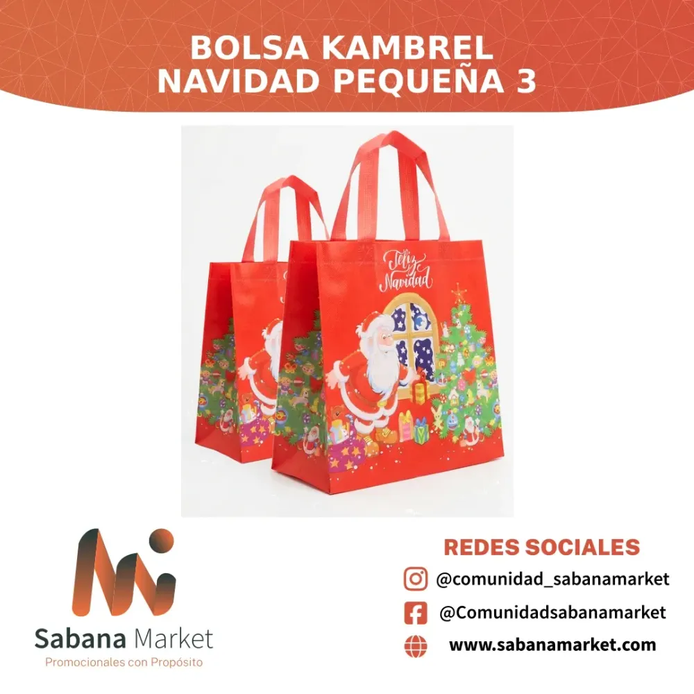 Bolsa Kambrel Navidad Pequeña 3