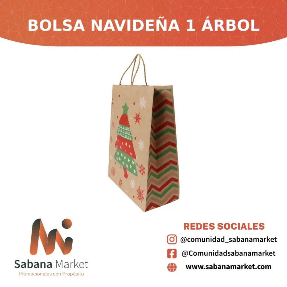 Bolsa Navideña 1 Árbol