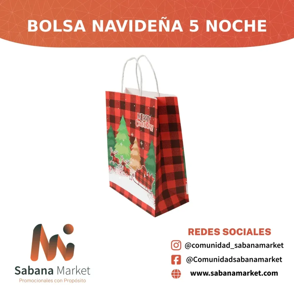 Bolsa Navideña 5 Noche
