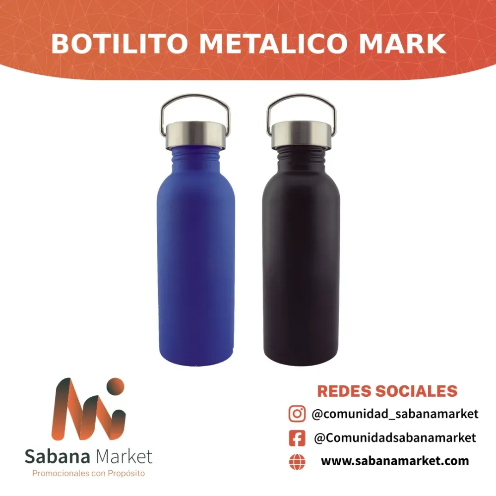 Botilito Metalico Mark
