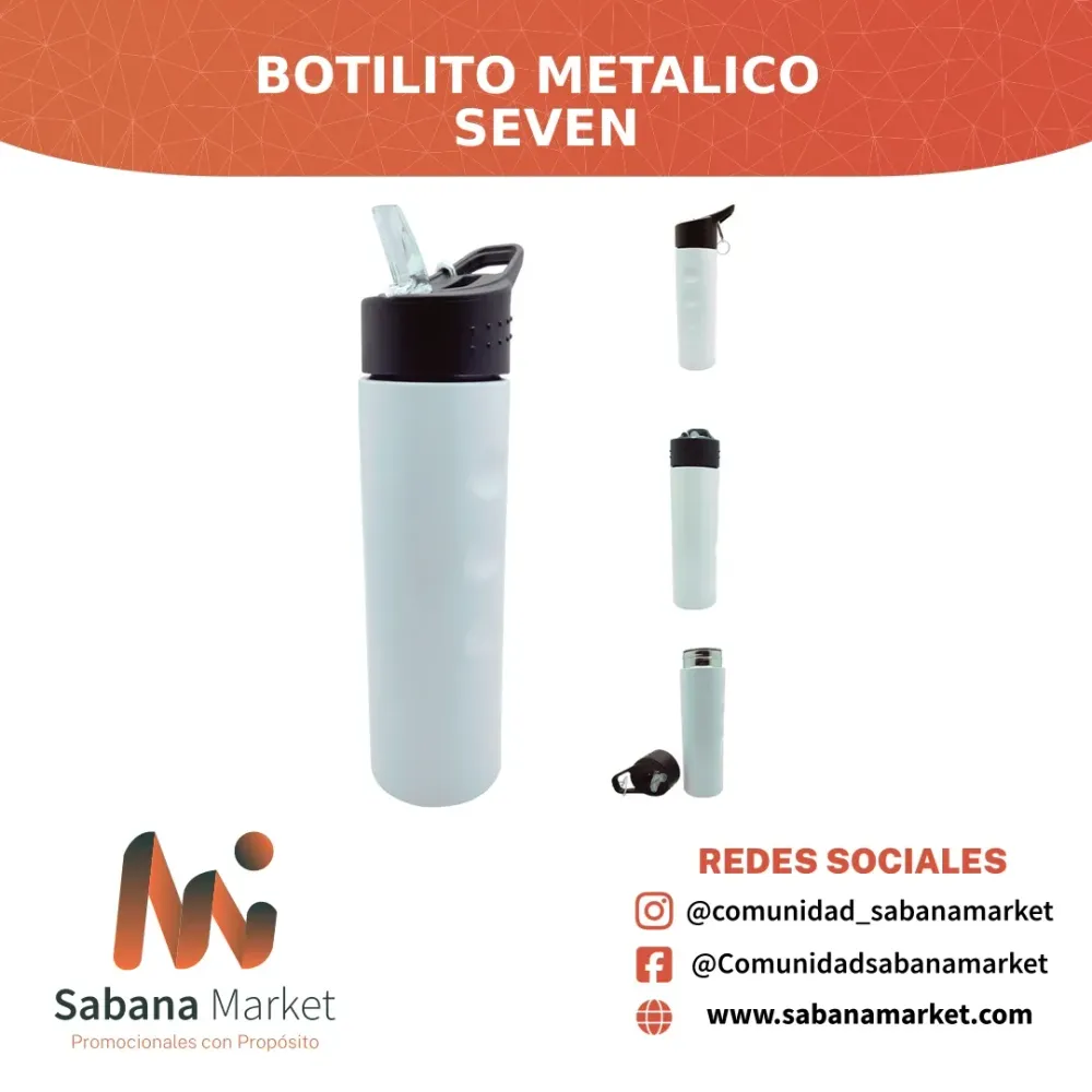 Botilito Metalico Seven