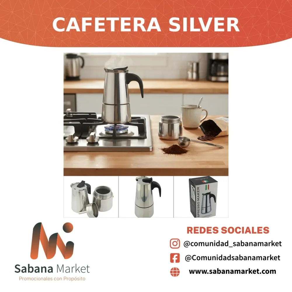Cafetera Silver