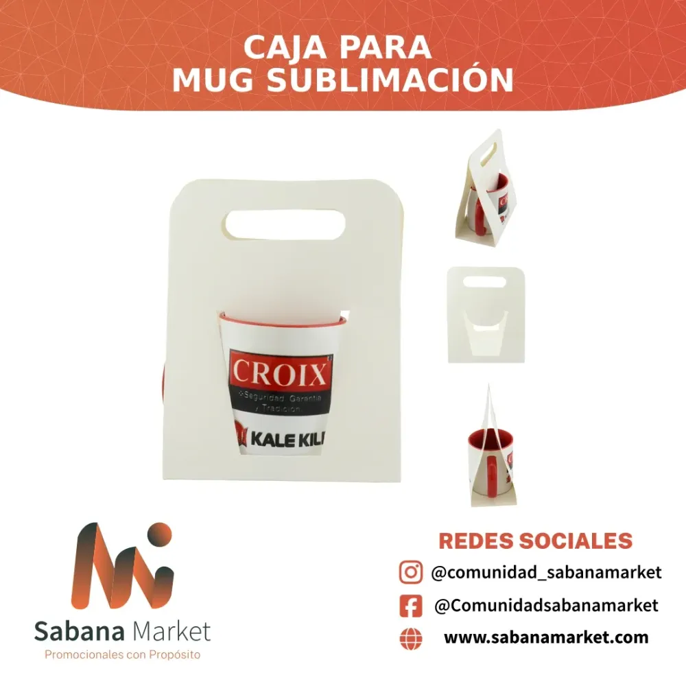 Caja para Mug Sublimación