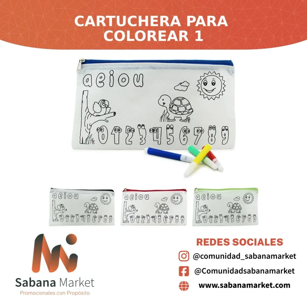 Cartuchera para Colorear 1