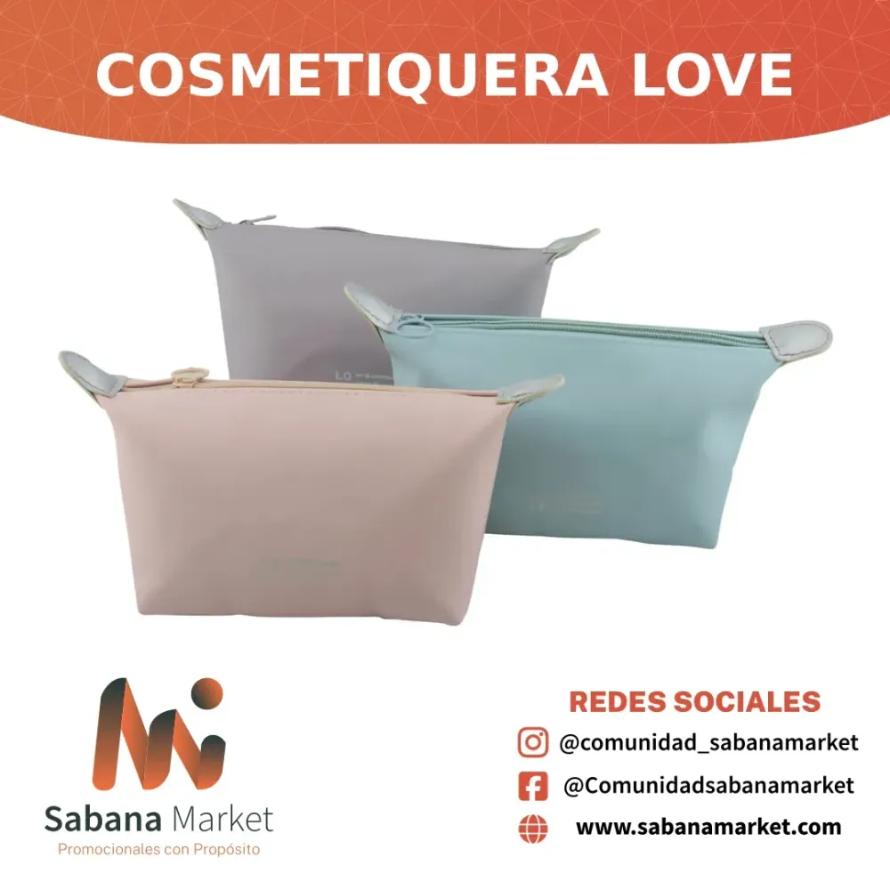Cosmetiquera Love