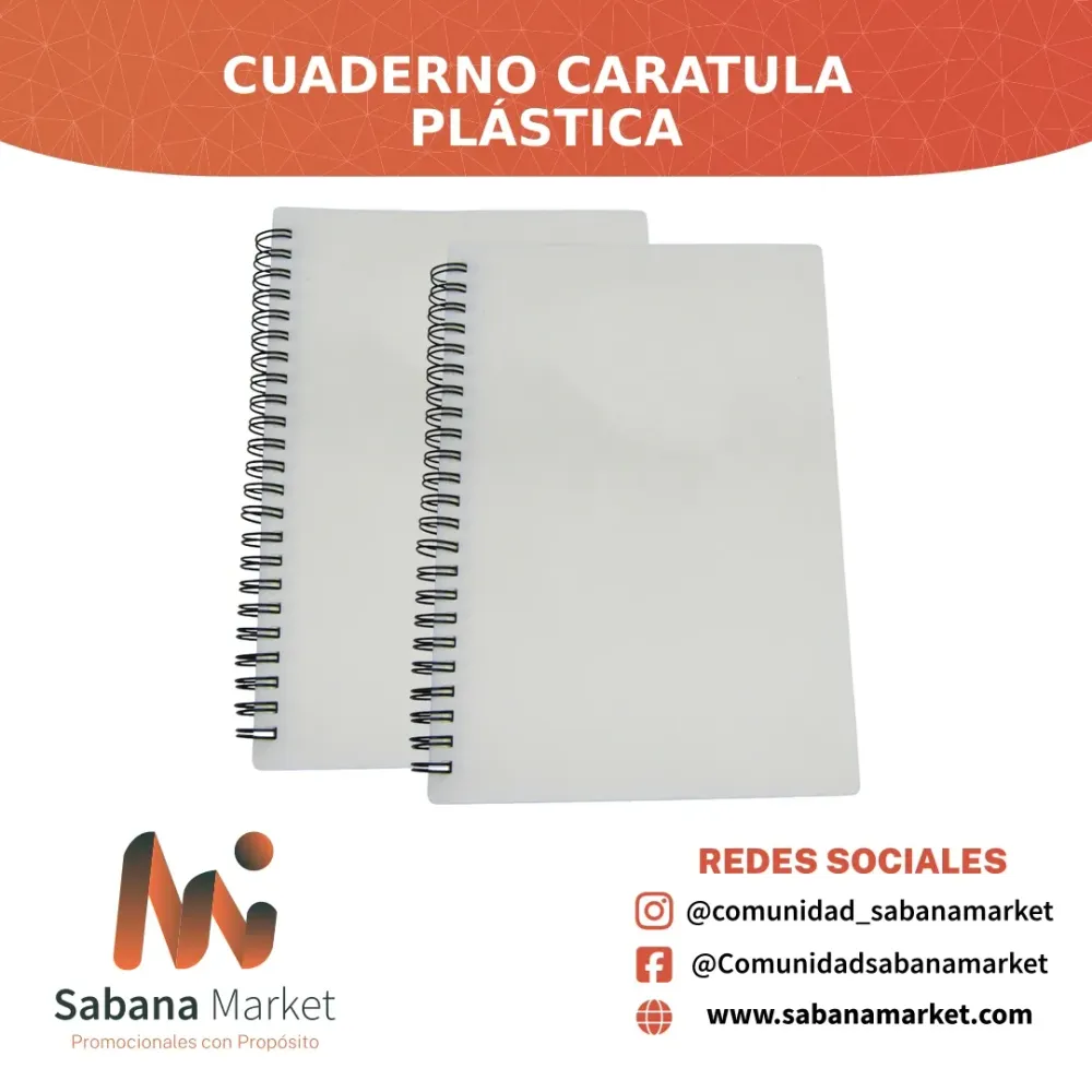 Cuaderno Caratula Plástica