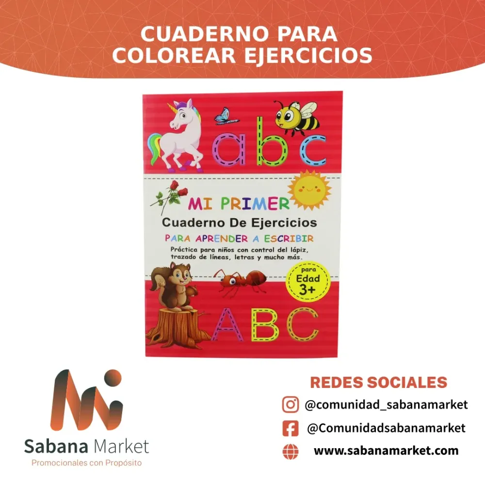 Cuaderno para Colorear Ejercicios