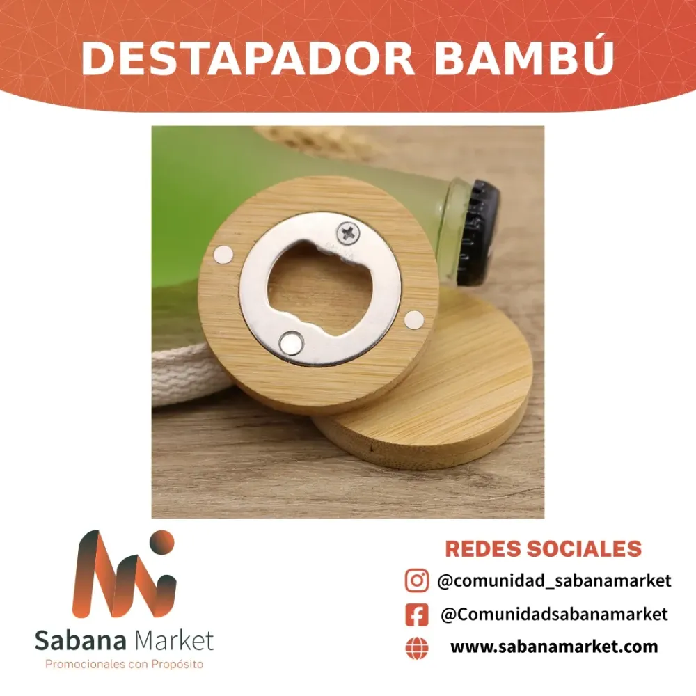 Destapador Bambú