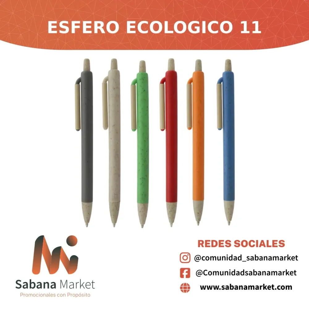 Esfero Ecologico 11