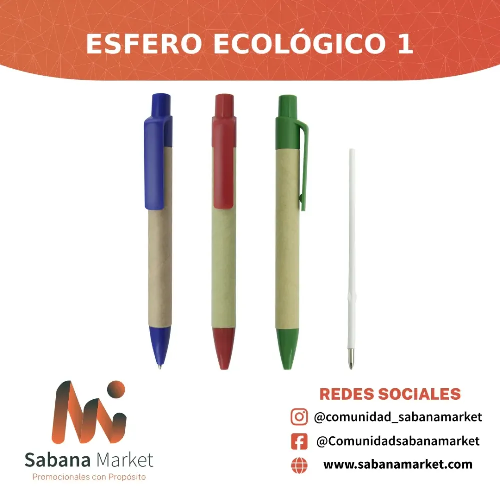 Esfero Ecológico 1