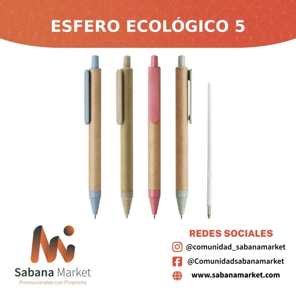 Esfero Ecológico 5