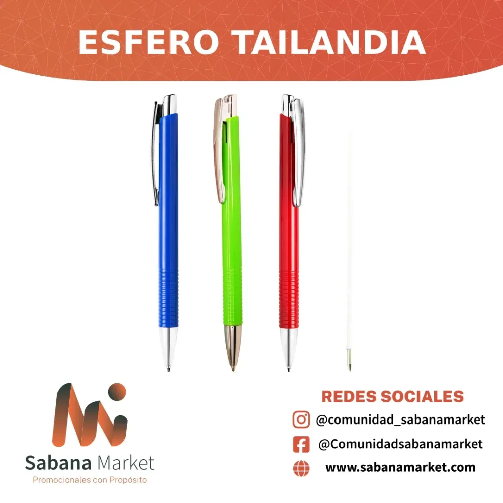 Esfero Tailandia
