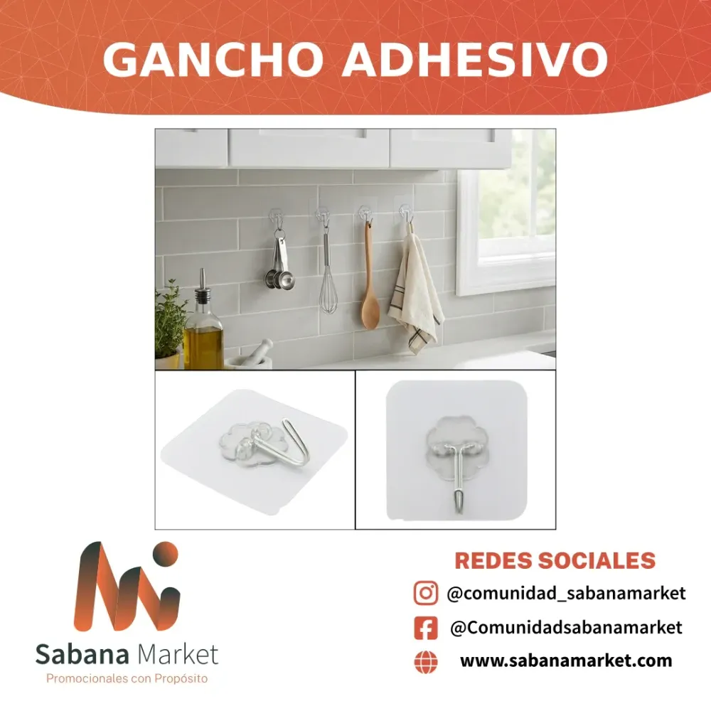 Gancho Adhesivo