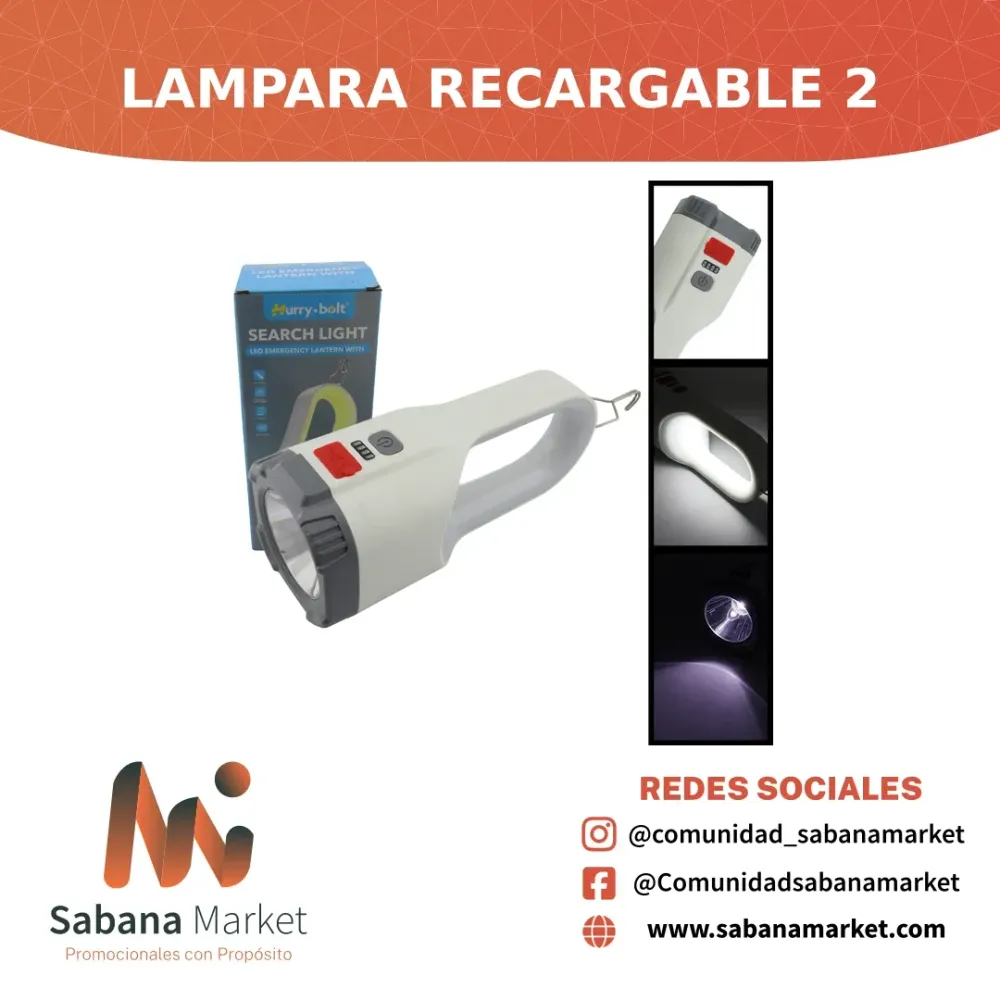 Lampara Recargable 2