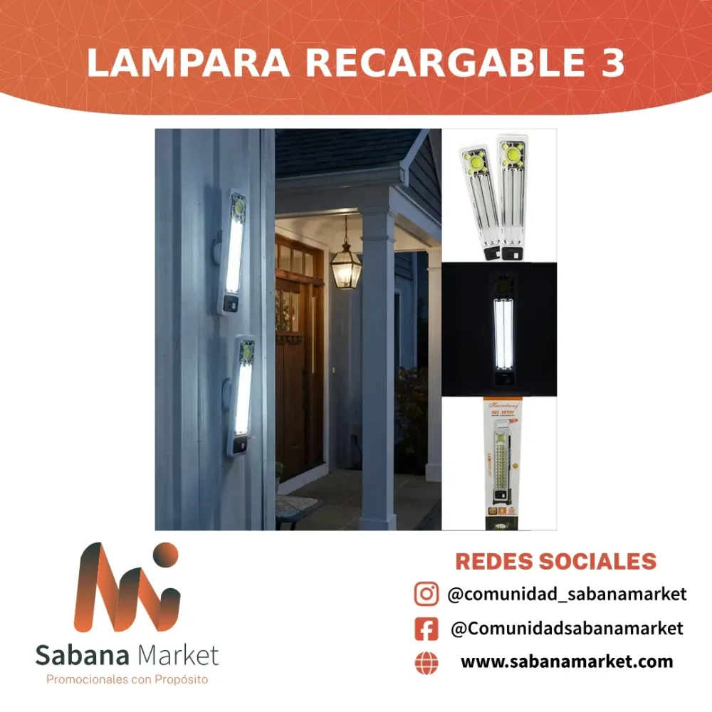 Lampara Recargable 3
