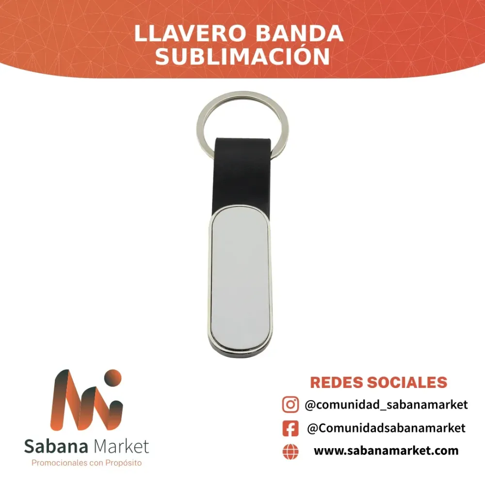 Llavero Banda Sublimación